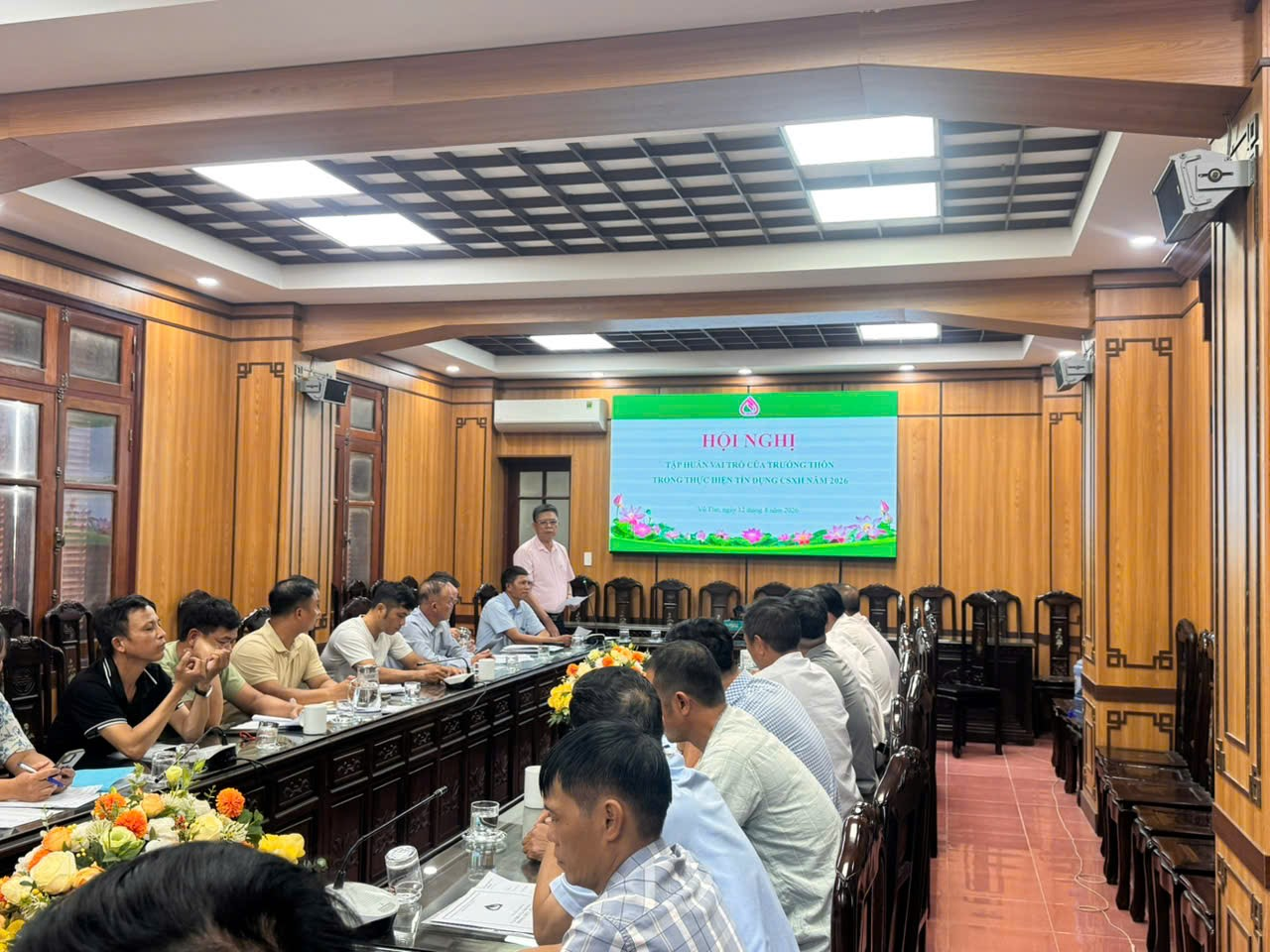 TẬP HUẤN NGHIỆP VỤ TÍN DỤNG CHÍNH SÁCH CHO TRƯỞNG THÔN NĂM 2026