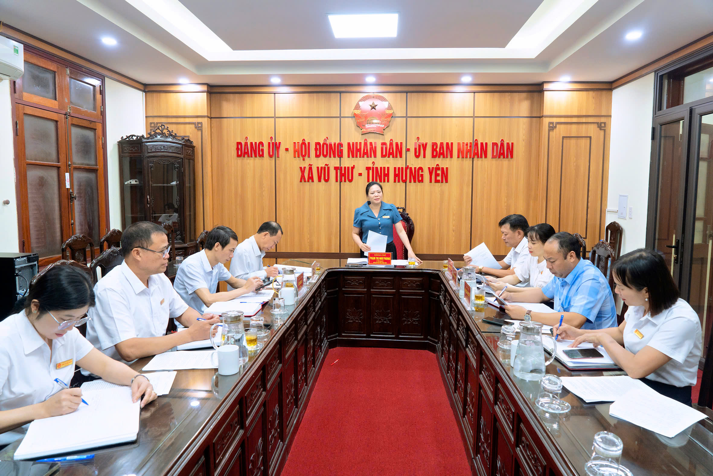 XÃ VŨ THƯ: HĐND XÃ TẬP TRUNG NÂNG CAO HIỆU QUẢ HOẠT ĐỘNG, THỰC HIỆN NHIỆM VỤ THÁNG 8/2025