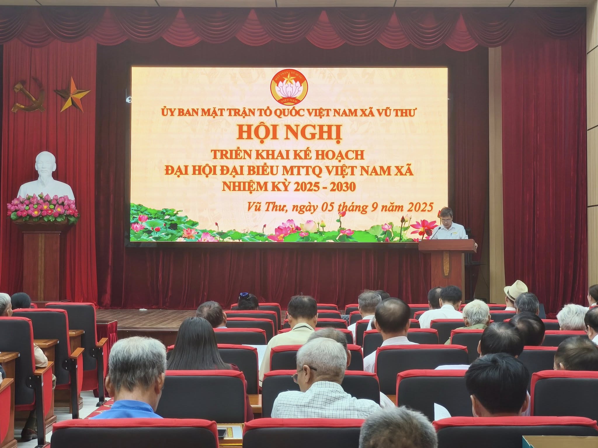 Vũ Thư triển khai kế hoạch tổ chức Đại hội đại biểu Mặt trận Tổ quốc Việt Nam xã lần thứ nhất, nhiệm kỳ 2025-2030