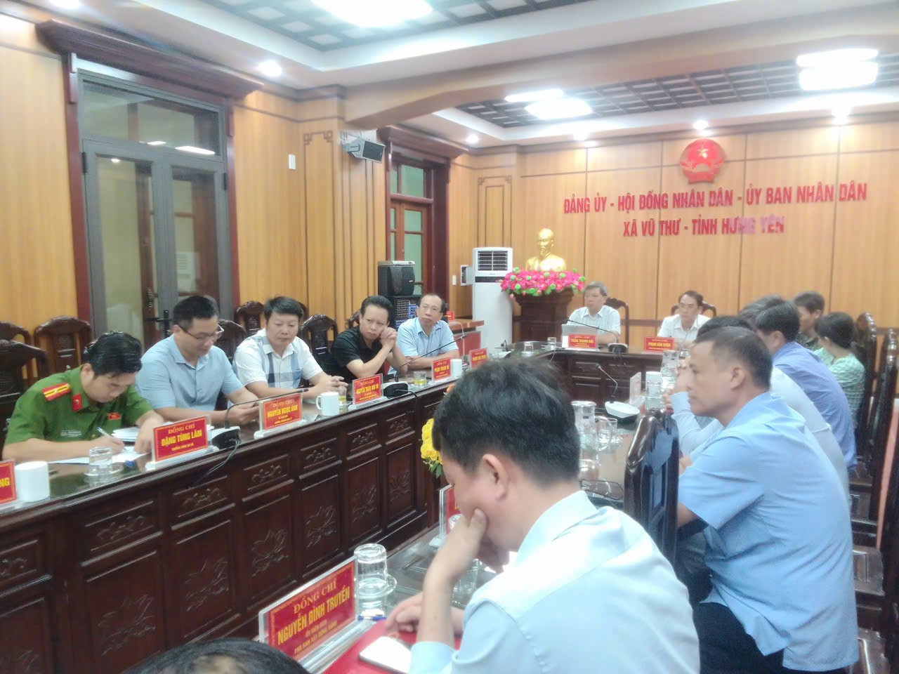 XÃ VŨ THƯ THAM GIA TẬP HUẤN KIẾN THỨC, KỸ NĂNG CHO CÁN BỘ LÃNH ĐẠO, QUẢN LÝ CẤP CƠ SỞ