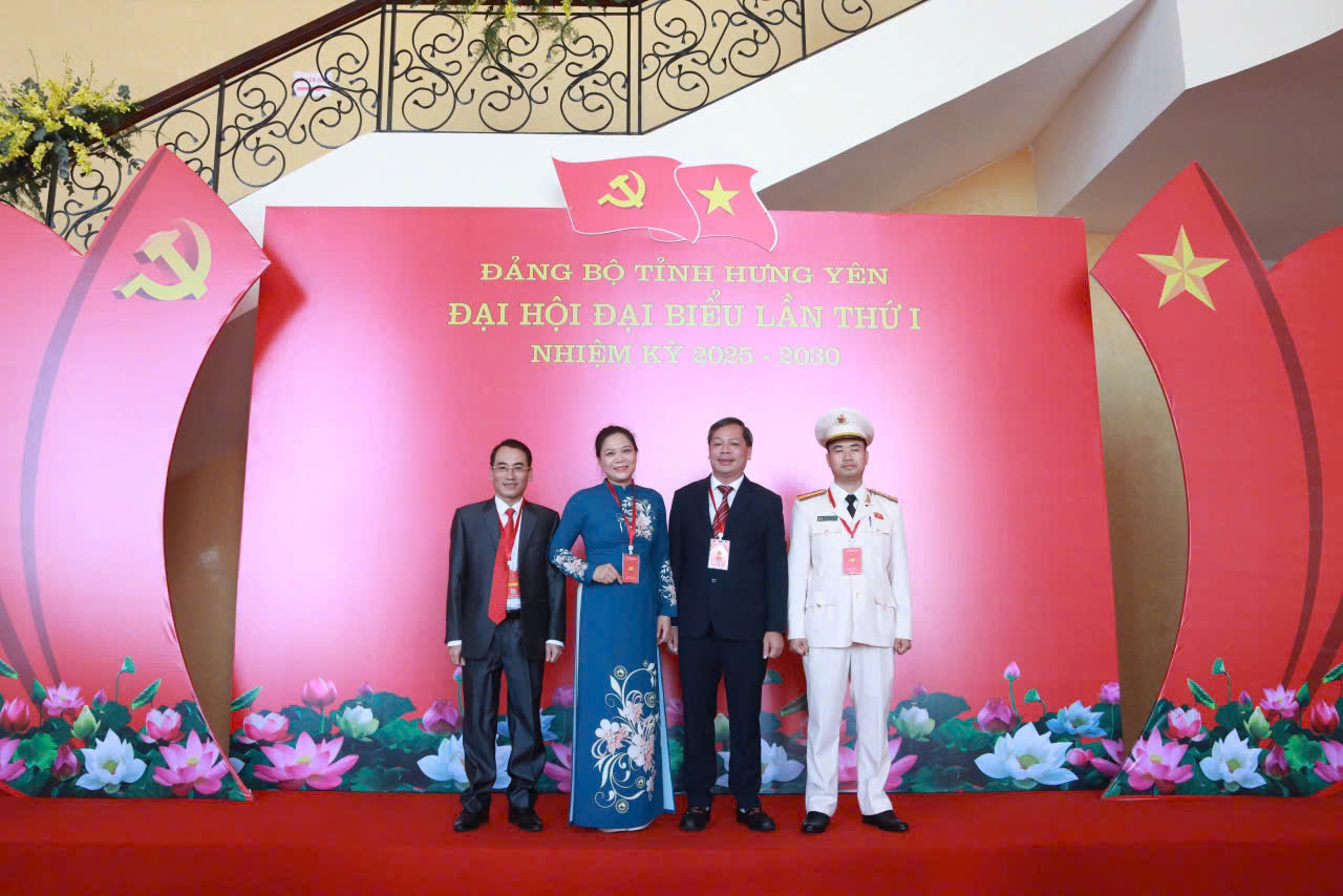 HOẠT ĐỘNG CỦA ĐOÀN ĐẠI BIỂU XÃ VŨ THƯ TẠI ĐẠI HỘI ĐẢNG BỘ TỈNH HƯNG YÊN LẦN THỨ I, NHIỆM KỲ 2025 – 2030