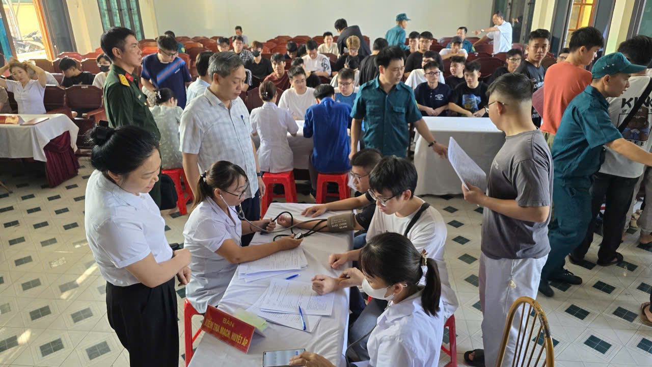 VŨ THƯ: KHÁM SƠ TUYỂN NGHĨA VỤ QUÂN SỰ NĂM 2026