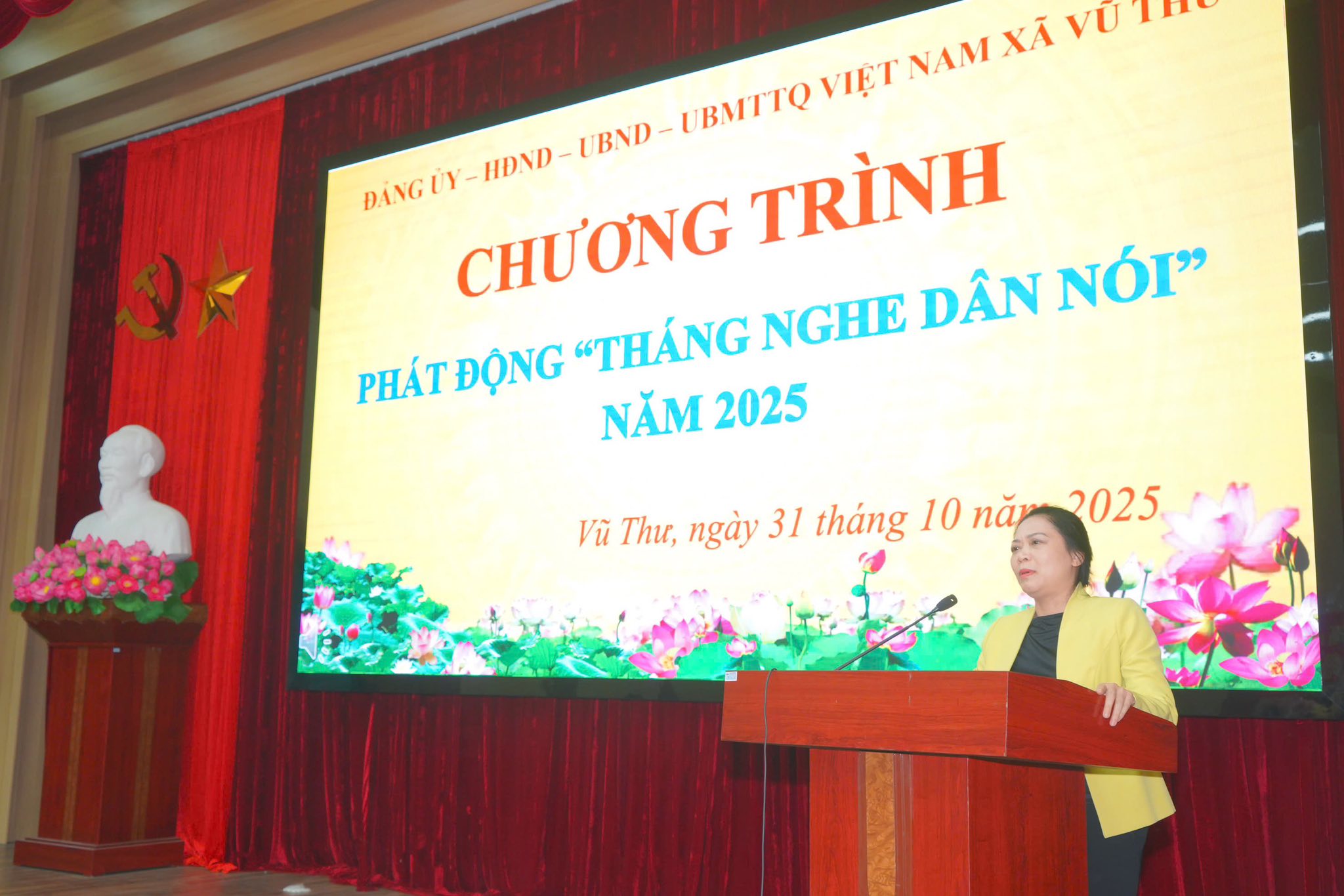 Vũ Thư: "Tháng nghe dân nói" không chỉ là phong trào mà là phương châm hành động xuyên suốt của Đảng bộ xã Vũ Thư trong nhiệm kỳ mới.