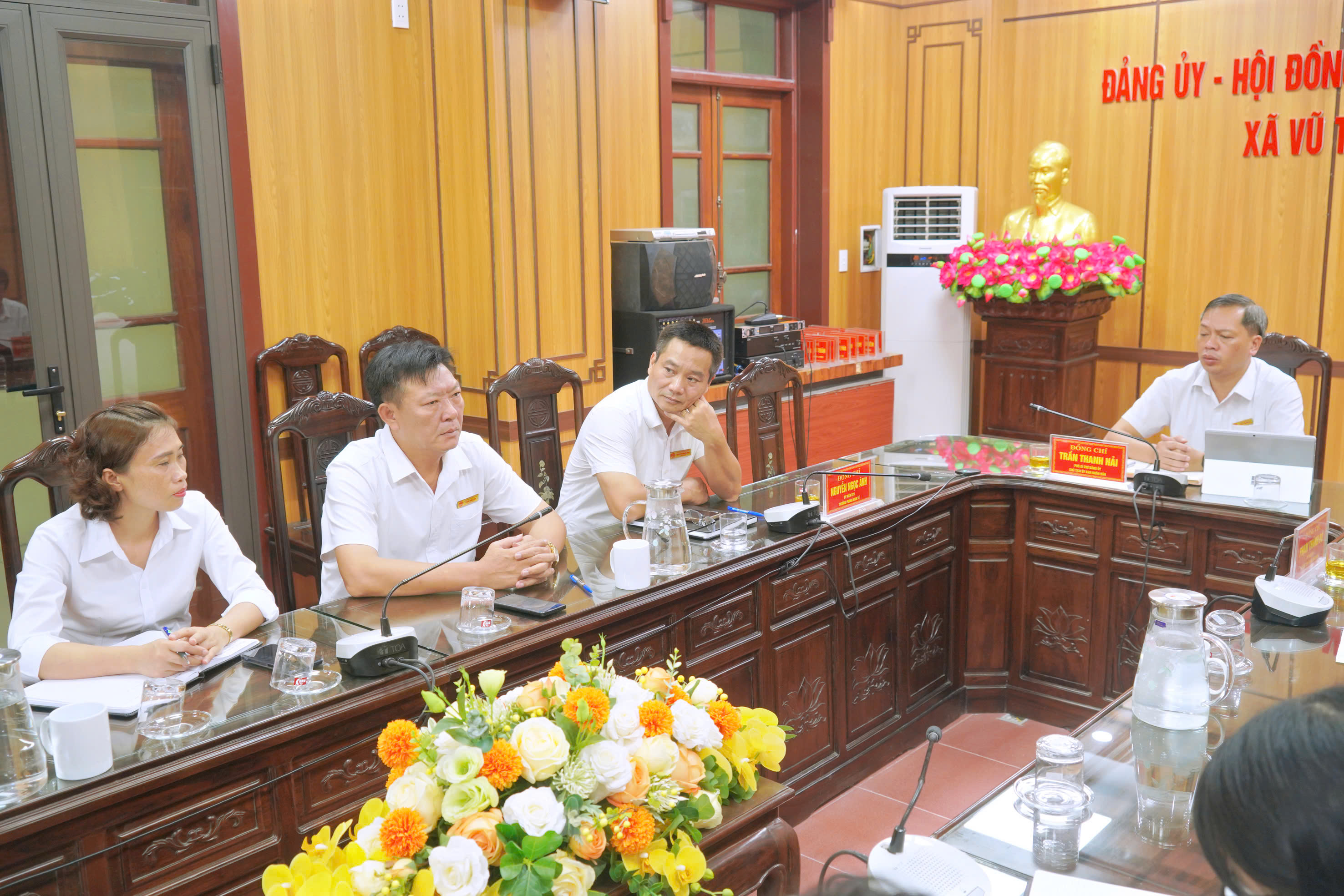 XÃ VŨ THƯ DỰ PHIÊN HỌP TRỰC TUYẾN THƯỜNG KỲ THÁNG 9/2025 CỦA UBND TỈNH HƯNG YÊN