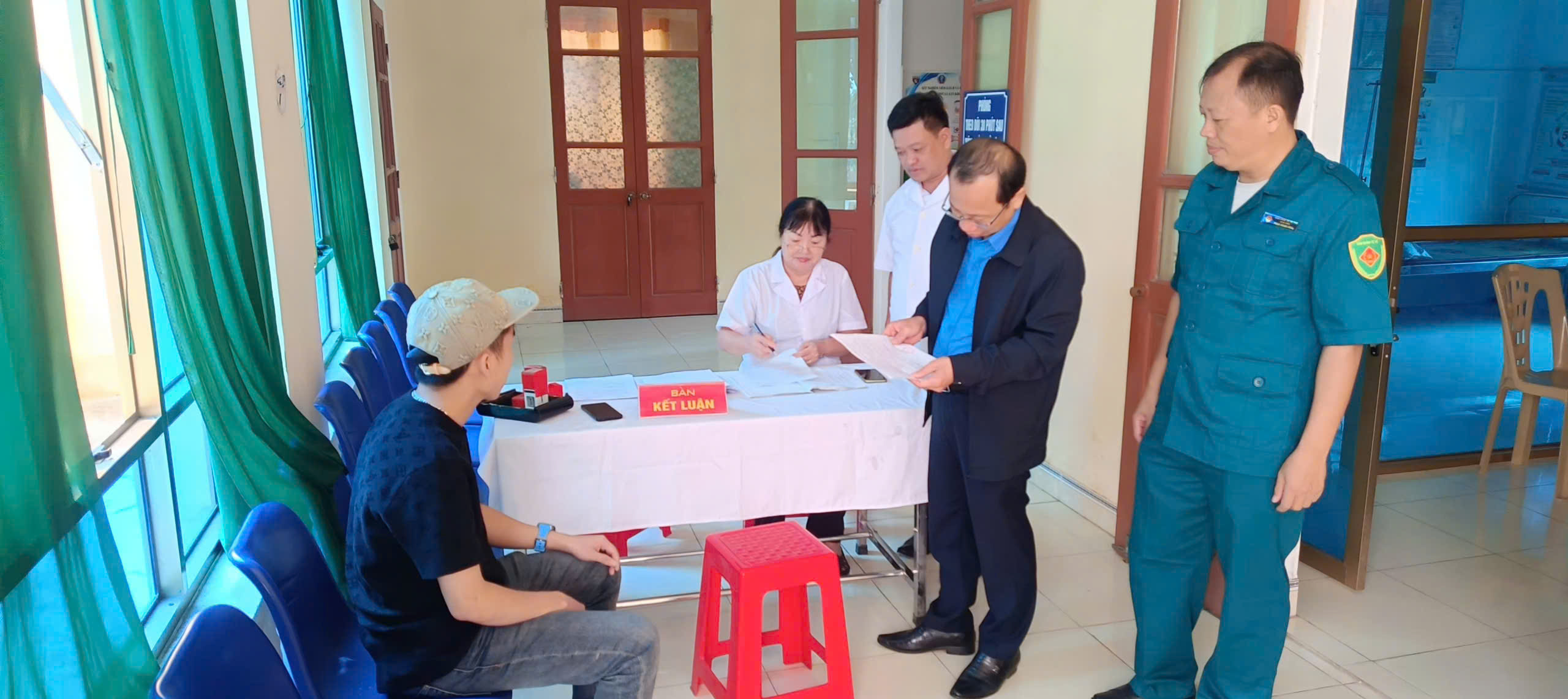 XÃ VŨ THƯ TỔ CHỨC KHÁM SƠ TUYỂN NGHĨA VỤ QUÂN SỰ ĐỢT 2 NĂM 2026
