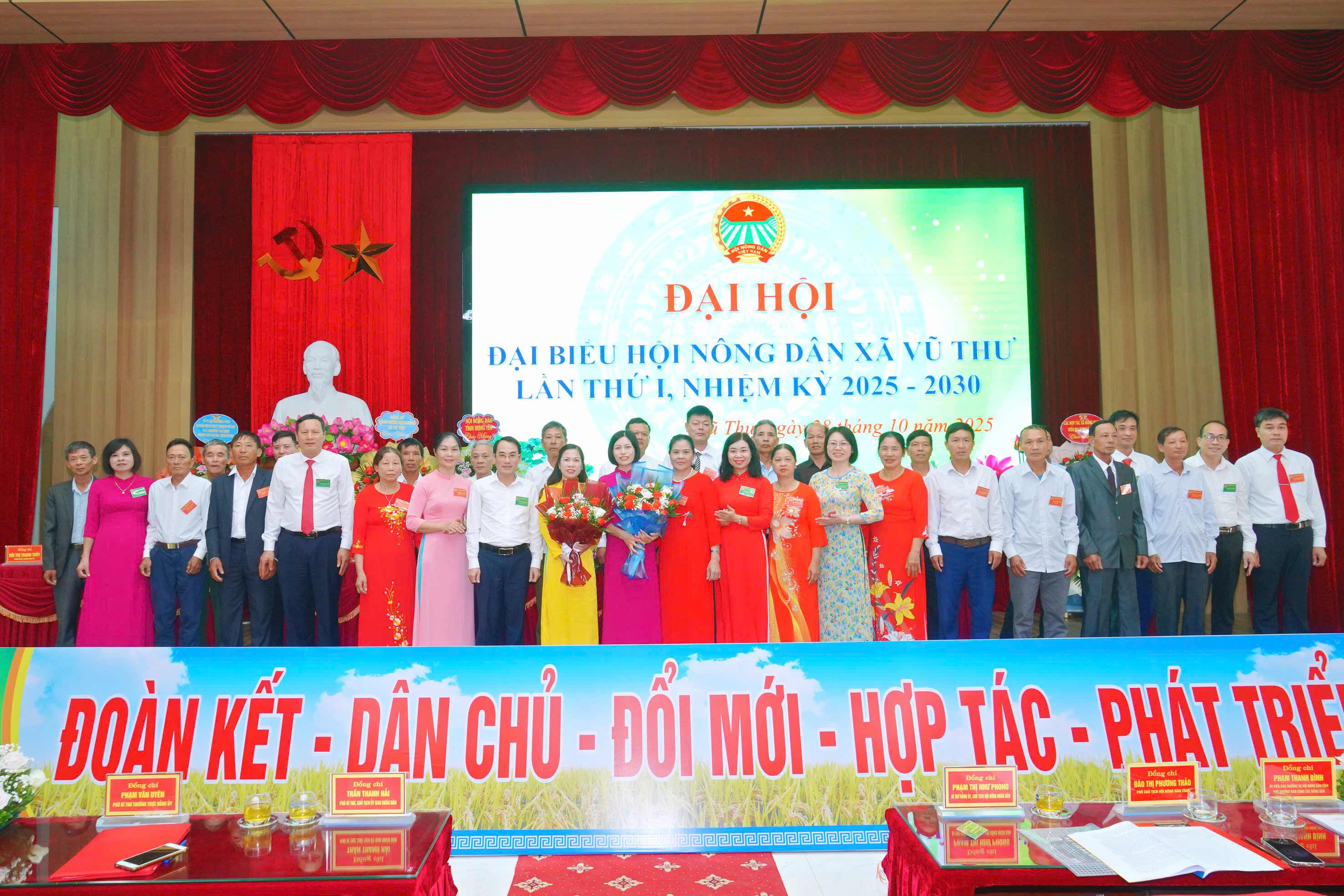 XÃ VŨ THƯ TỔ CHỨC ĐẠI HỘI ĐẠI BIỂU HỘI NÔNG DÂN LẦN THỨ NHẤT, NHIỆM KỲ 2025 – 2030