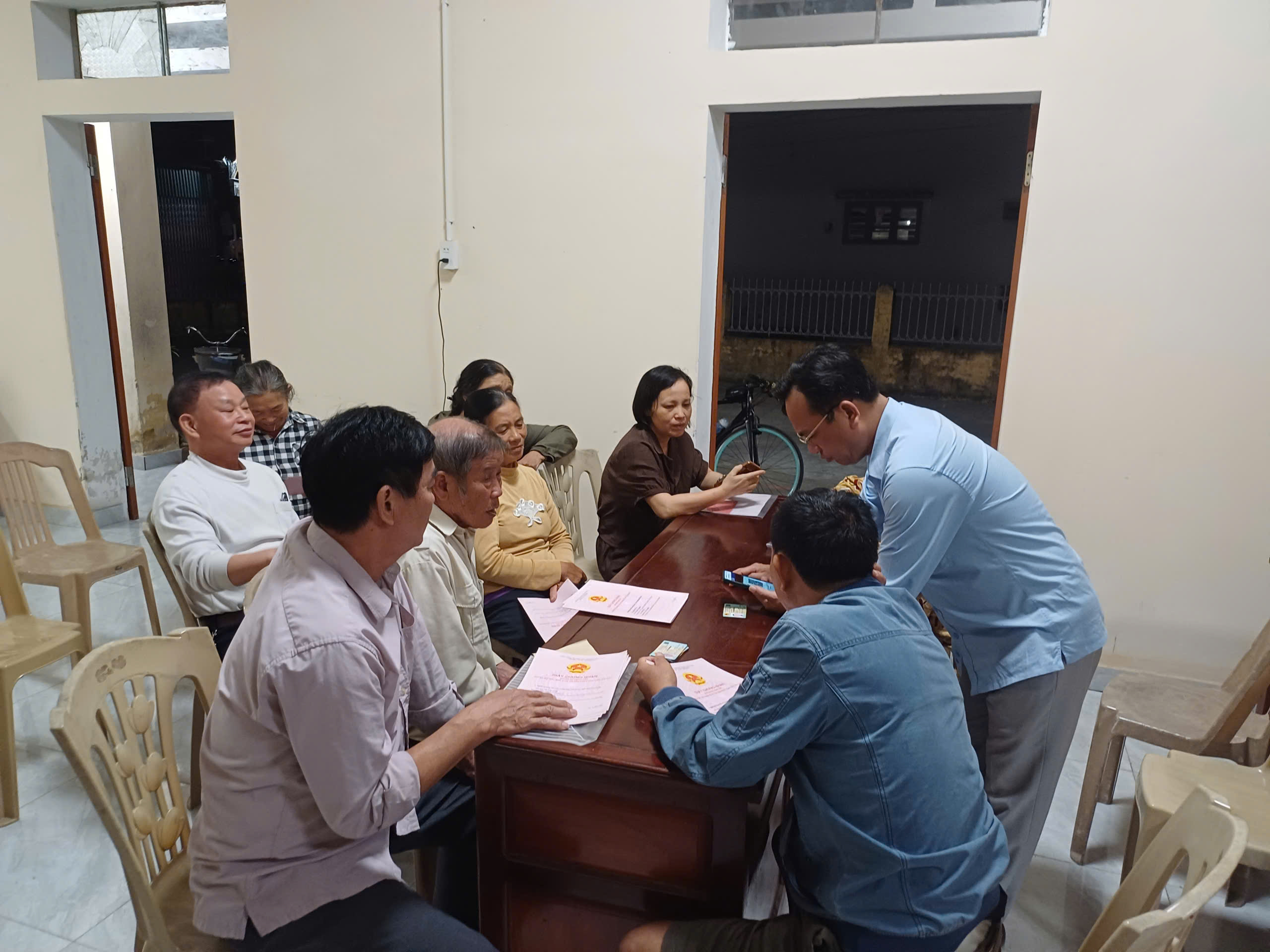 XÃ VŨ THƯ TẬP TRUNG CAO ĐỘ TRIỂN KHAI CHIẾN DỊCH “LÀM GIÀU, LÀM SẠCH CƠ SỞ DỮ LIỆU ĐẤT ĐAI”