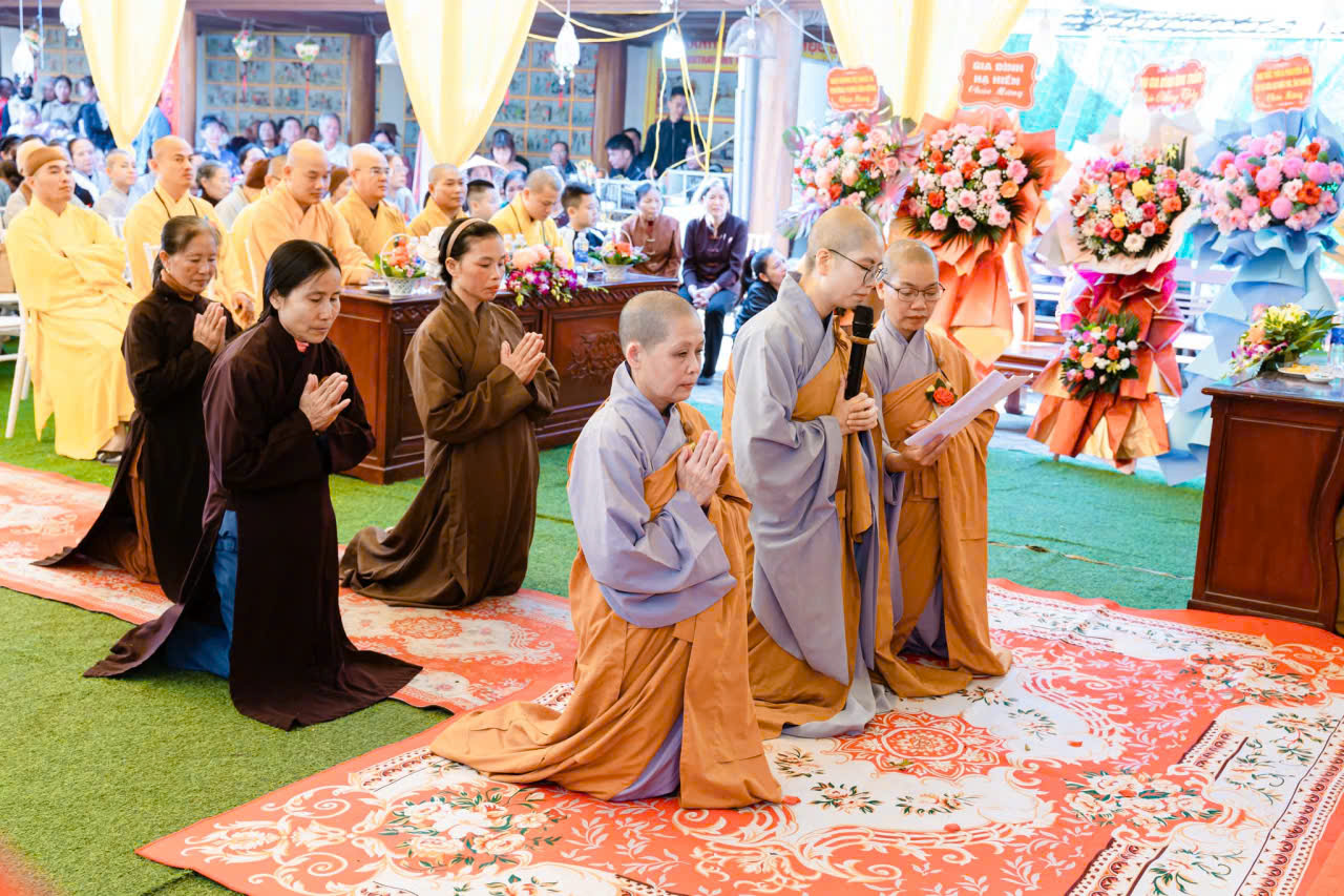CHÙA AN HỘI (VŨ THƯ) ĐÓN TÂN TRỤ TRÌ, MỞ RA TRANG MỚI PHÁT TRIỂN