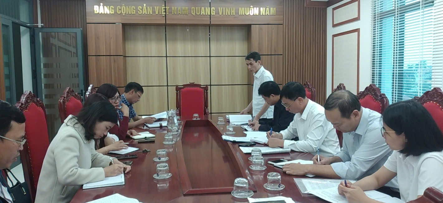 Ủy ban kiểm tra Đảng ủy xã Vũ Thư thông qua dự thảo báo cáo kết quả giám sát đối với tổ chức đảng, đảng viên khối giáo dục