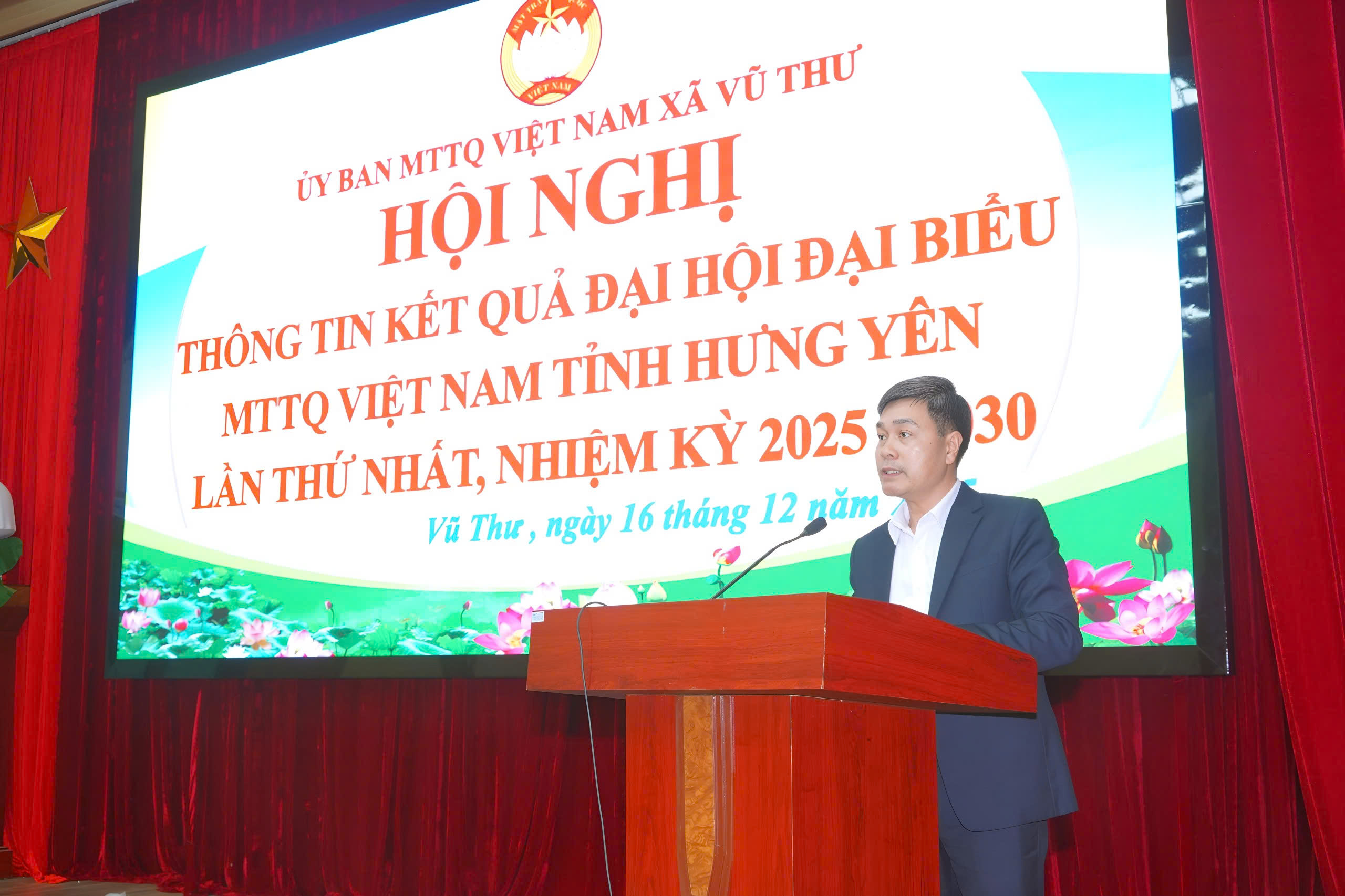 XÃ VŨ THƯ SẼ BẦU 23 ĐẠI BIỂU HĐND XÃ NHIỆM KỲ 2026 - 2031