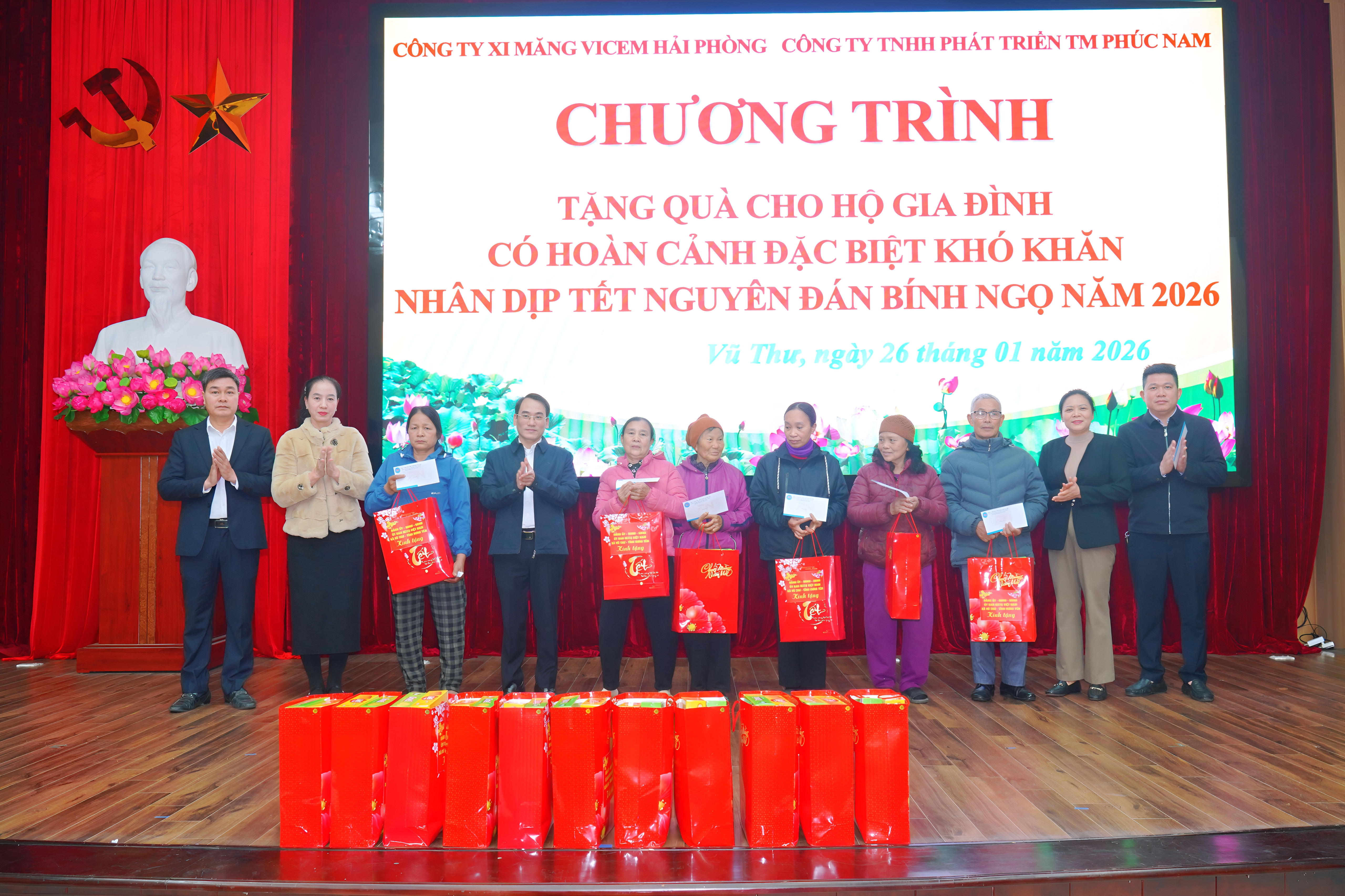 Vũ Thư chăm lo Tết cho nạn nhân chất độc da cam/dioxin và các đối tượng có hoàn cảnh khó khăn