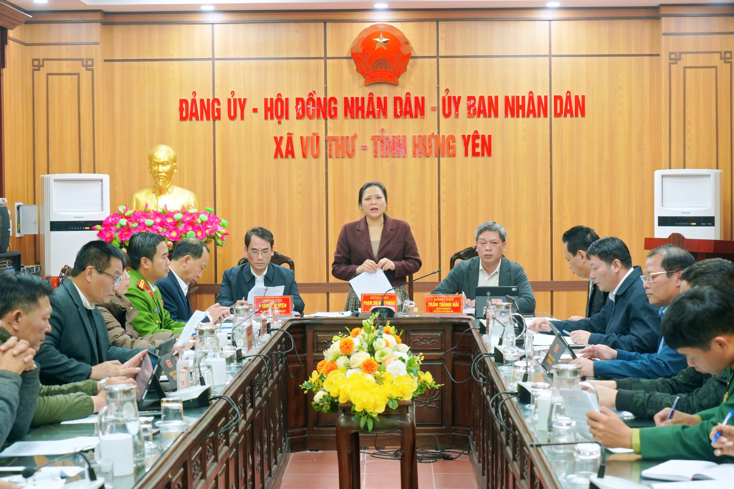 XÃ VŨ THƯ TRIỂN KHAI KẾ HOẠCH TỔ CHỨC LỄ HỘI TRUYỀN THỐNG ĐỀN, CHÙA PHƯỢNG VŨ NĂM 2026