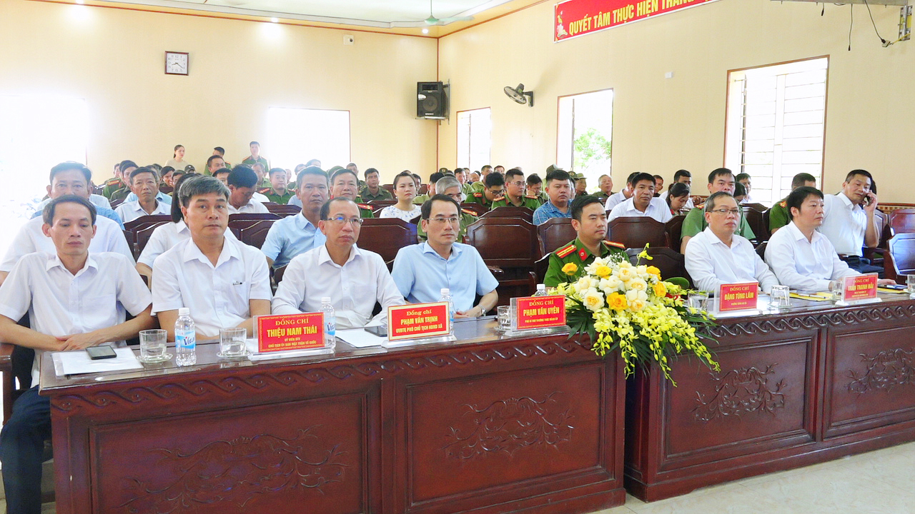 🇻🇳 XÃ VŨ THƯ TỔ CHỨC “ĐIỂM” NGÀY HỘI TOÀN DÂN BẢO VỆ AN NINH TỔ QUỐC NĂM 2026