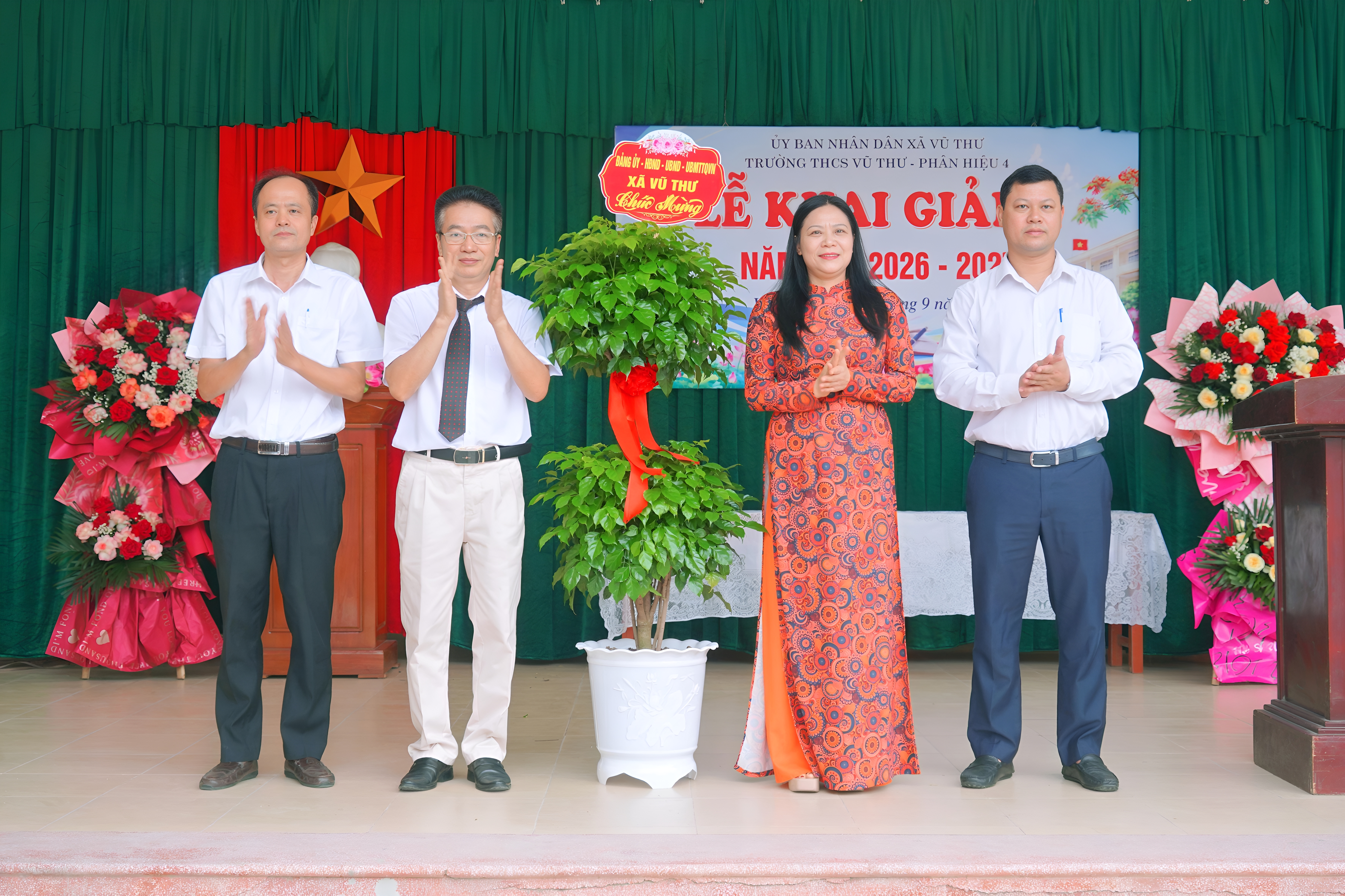RỰC RỠ KHÍ THẾ LỄ KHAI GIẢNG NĂM HỌC MỚI 2026 - 2027 TẠI XÃ VŨ THƯ 🇻🇳🎉