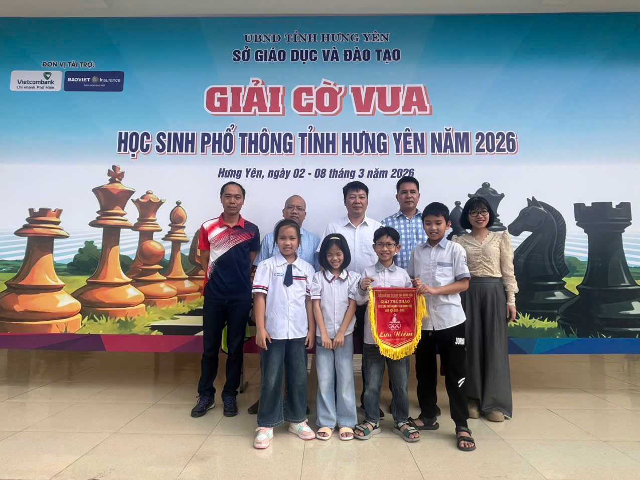 Đoàn xã Vũ Thư tham gia Giải thể thao học sinh phổ thông năm học 2025 – 2026