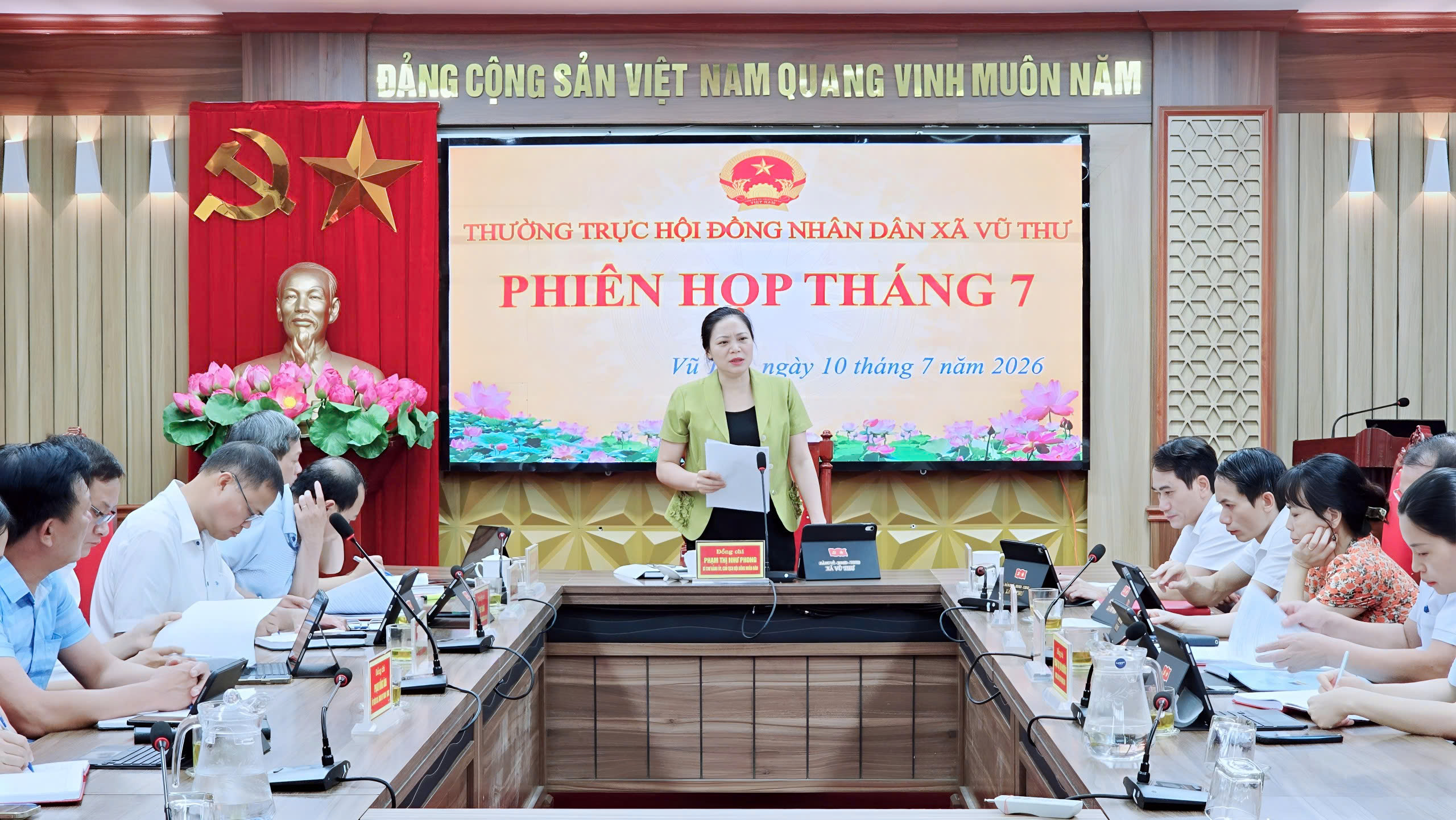 Thường trực HĐND xã Vũ Thư: Chuẩn bị kỹ lưỡng, nâng cao chất lượng kỳ họp thường lệ giữa năm 2026