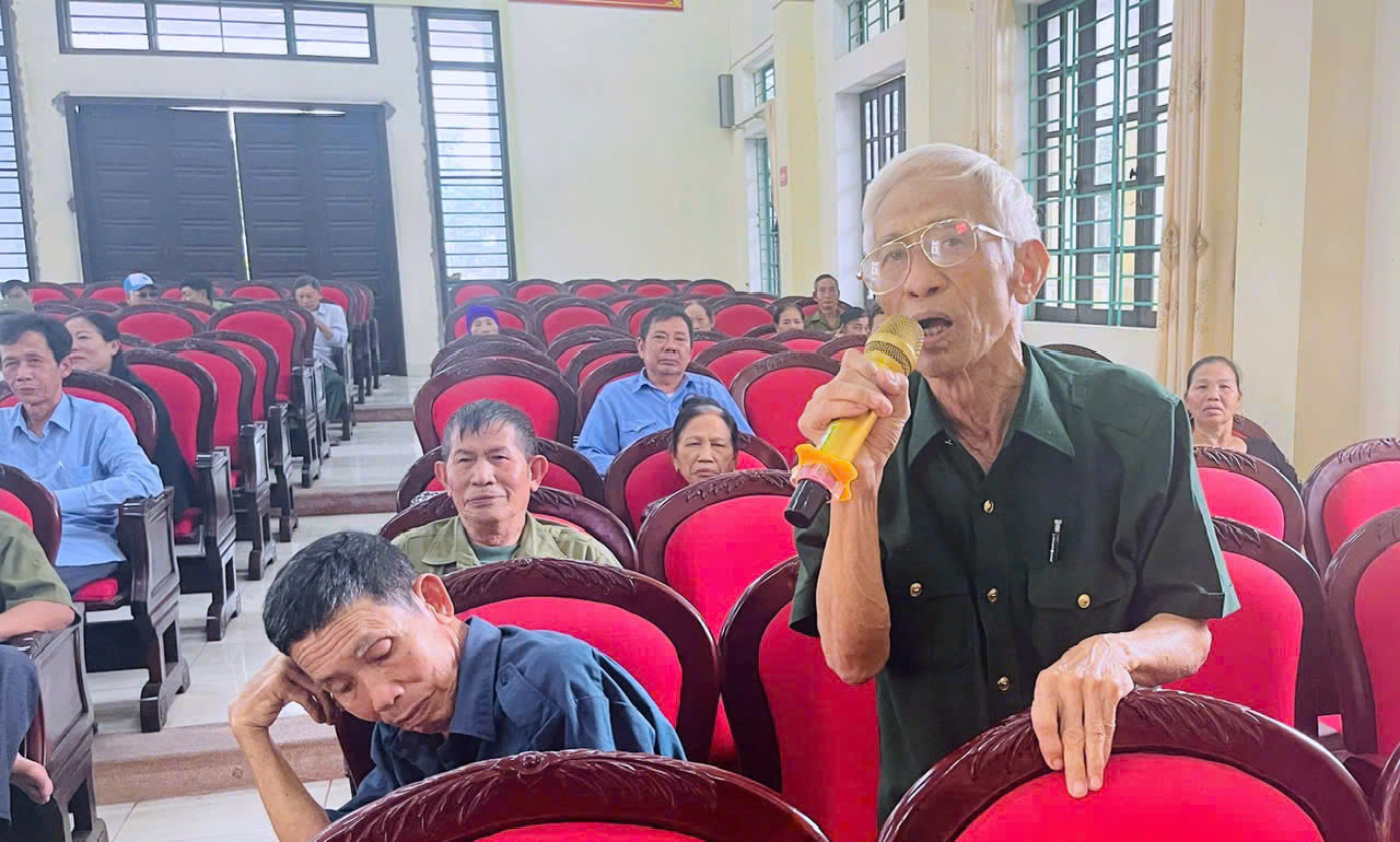Xã Vũ Thư tổ chức hội nghị tiếp xúc cử tri với người ứng cử đại biểu HĐND xã khóa II, Đơn vị bầu cử số 3