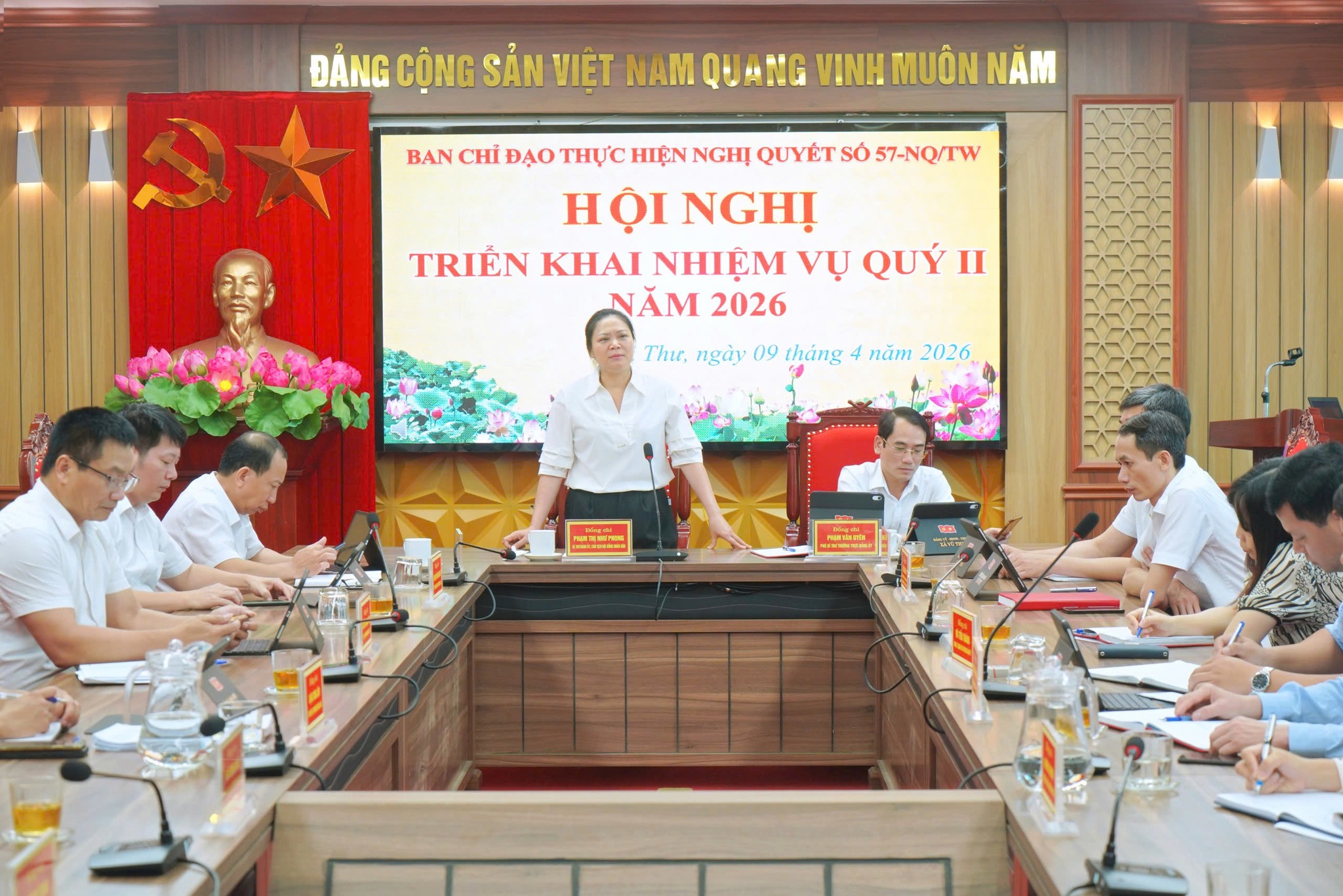 VŨ THƯ: QUYẾT TÂM BỨT PHÁ CHUYỂN ĐỔI SỐ TRONG QUÝ II/2026