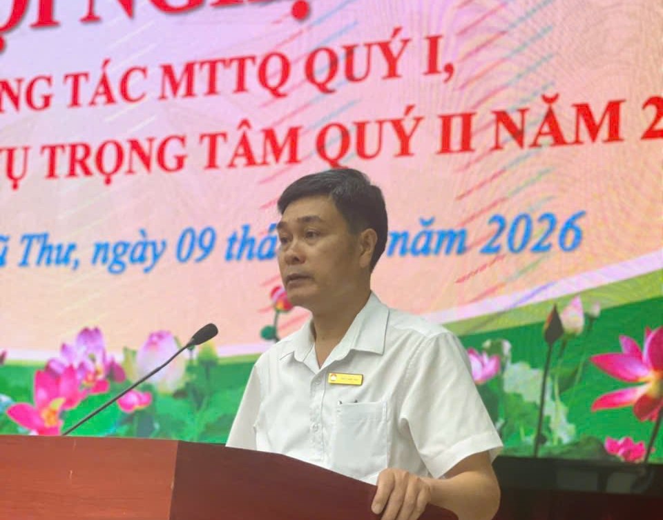 SƠ KẾT CÔNG TÁC MẶT TRẬN QUÝ I VỚI NHIỀU KẾT QUẢ NỔI BẬT