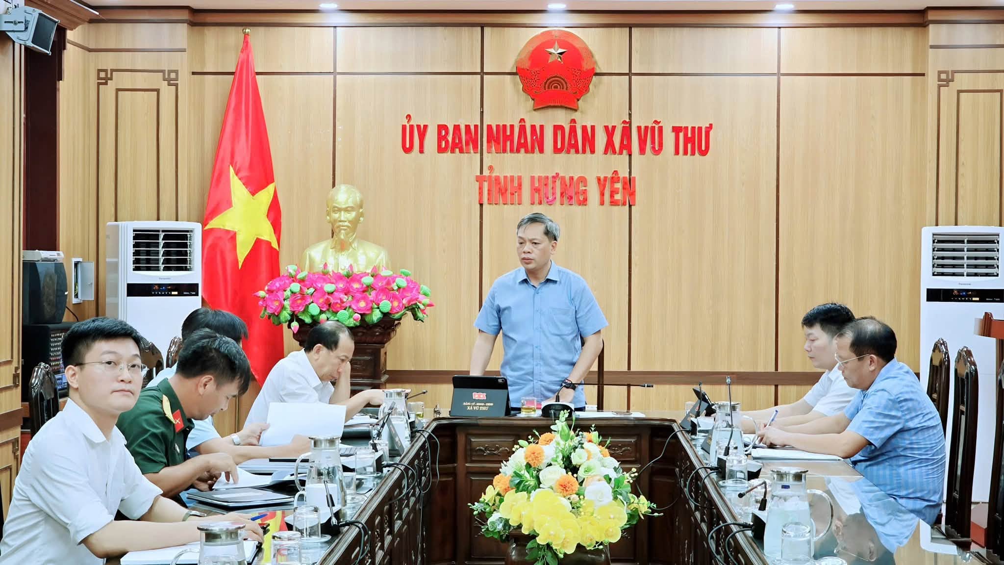 UBND XÃ VŨ THƯ CHO Ý KIẾN CÁC NỘI DUNG TRÌNH KỲ HỌP HĐND XÃ KHÓA II 🎙️