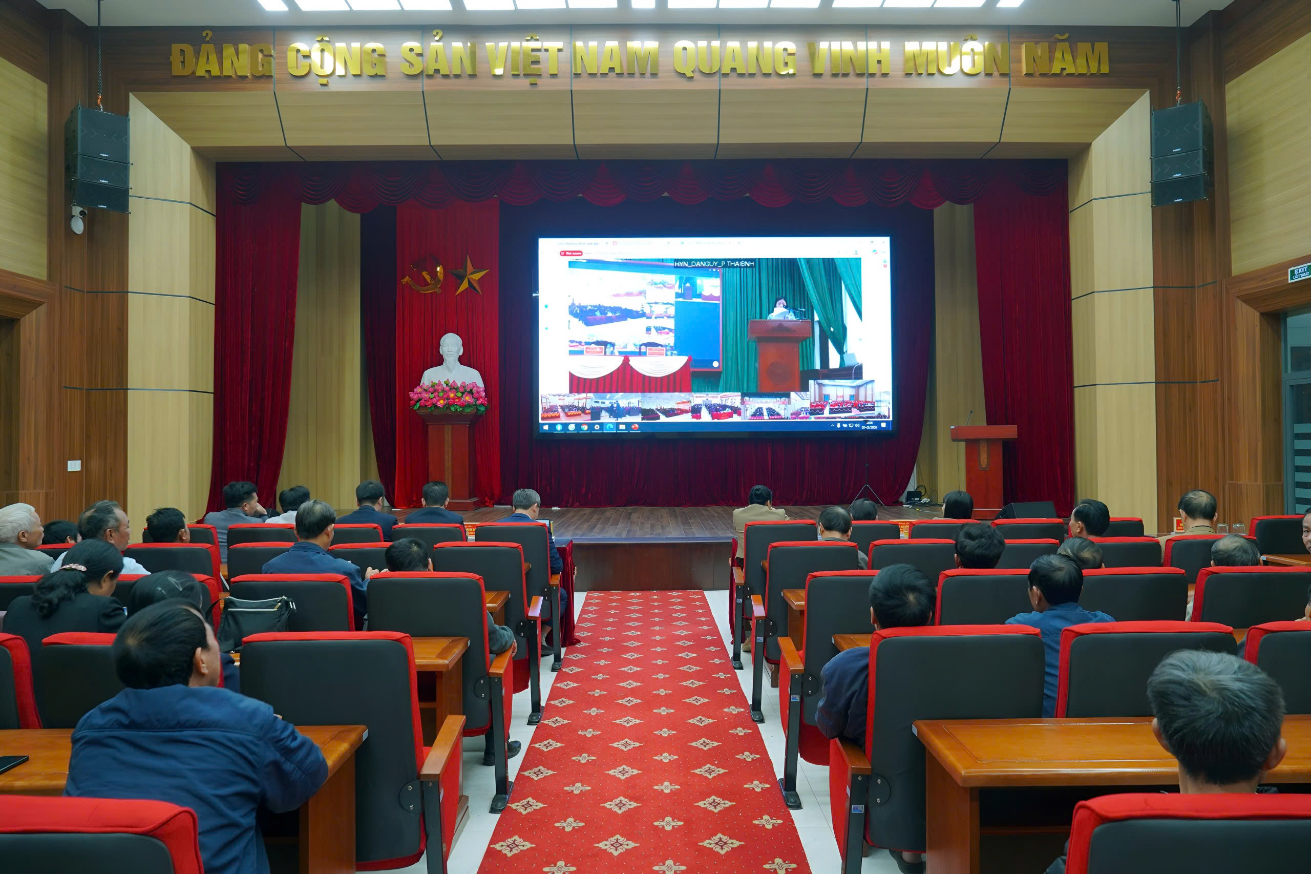 VŨ THƯ: HỘI NGHỊ TIẾP XÚC CỬ TRI VẬN ĐỘNG BẦU CỬ ĐẠI BIỂU QUỐC HỘI KHÓA XVI, NHIỆM KỲ 2026 – 2031