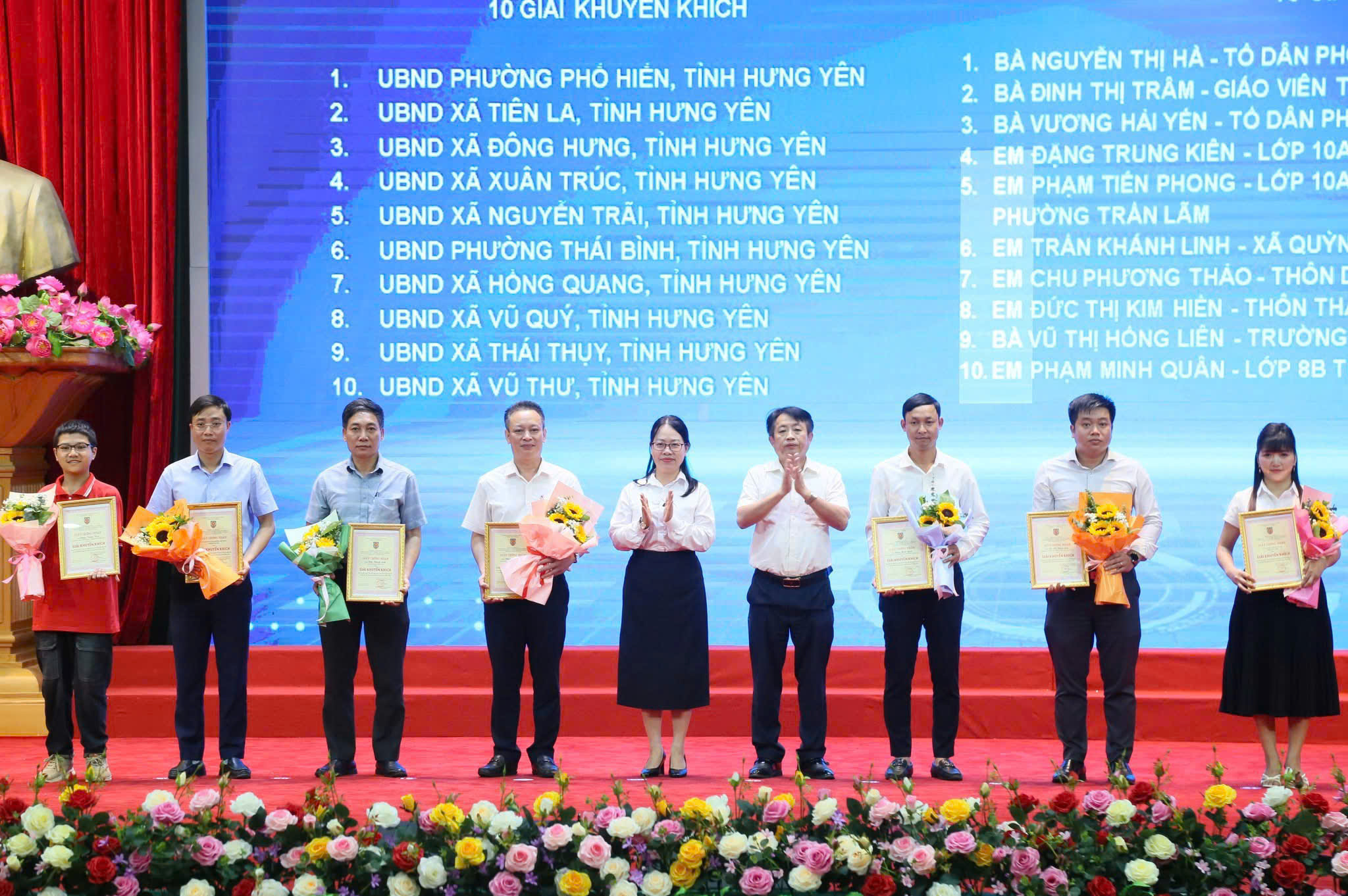Xã Vũ Thư đạt nhiều thành tích tại hội nghị tổng kết cuộc thi tìm hiểu pháp luật về bầu cử