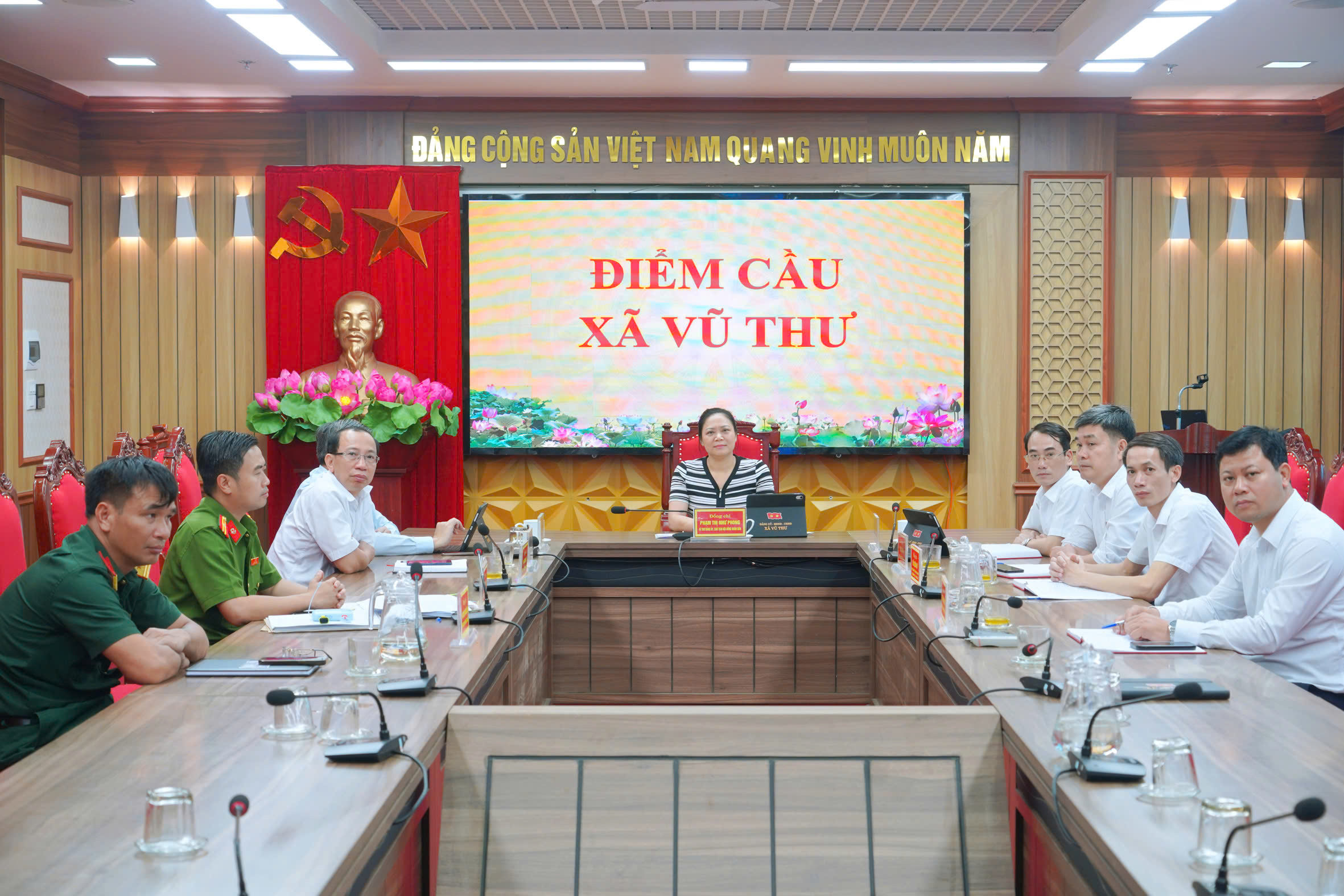 Xã Vũ Thư tham dự Hội nghị Ban Chấp hành Đảng bộ tỉnh mở rộng và giao ban Thường trực Tỉnh ủy