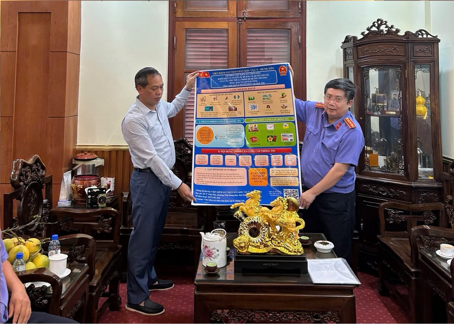 XÃ VŨ THƯ TĂNG CƯỜNG PHỐI HỢP VỚI VIỆN KIỂM SÁT TRIỂN KHAI NGHỊ QUYẾT 205: CHỦ ĐỘNG BẢO VỆ NGƯỜI YẾU THẾ VÀ LỢI ÍCH CÔNG