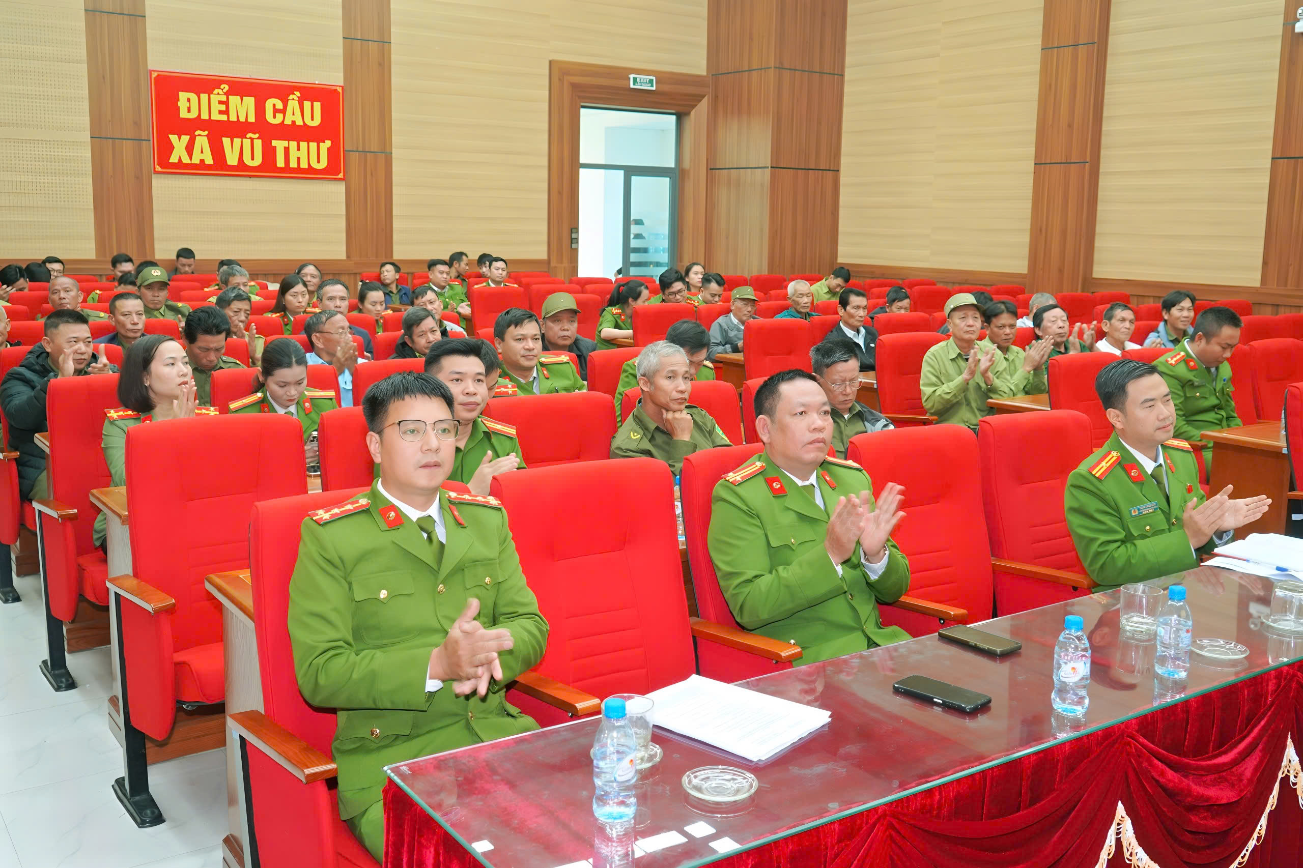 Xã Vũ Thư triển khai phương án bảo đảm an ninh trật tự cho ngày bầu cử đại biểu Quốc hội và HĐND các cấp