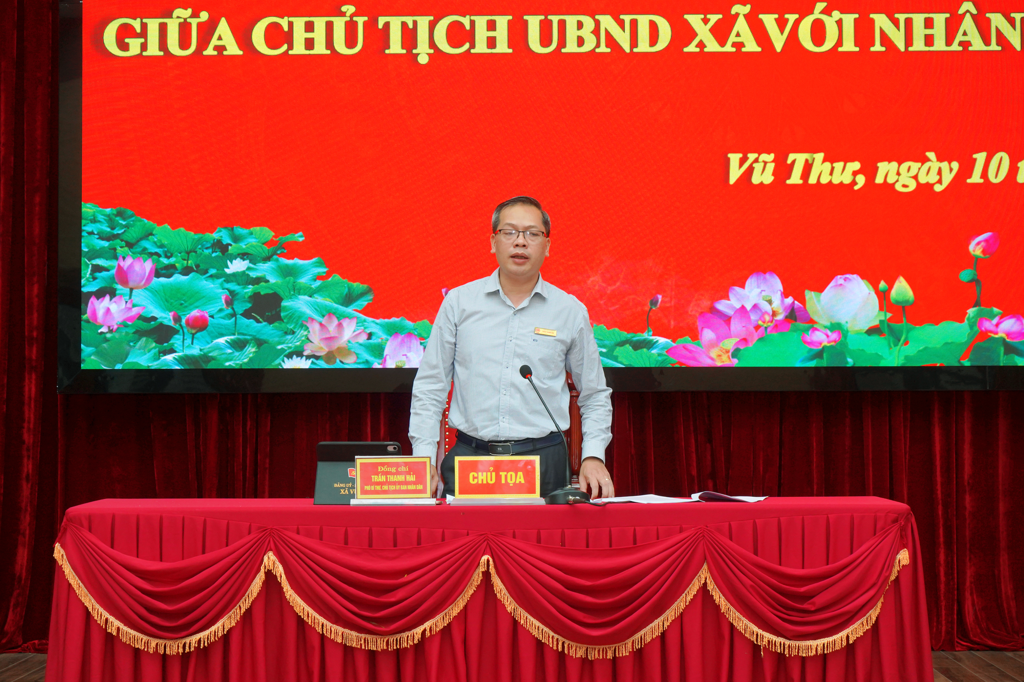 🇻🇳 CHỦ TỊCH UBND XÃ VŨ THƯ ĐỐI THOẠI TRỰC TIẾP VỚI NHÂN DÂN: LẤY SỰ HÀI LÒNG LÀM THƯỚC ĐO 🎙️