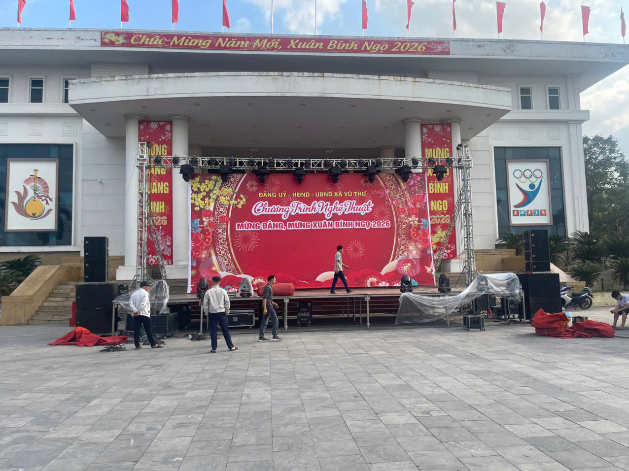 SẴN SÀNG CHO CHƯƠNG TRÌNH NGHỆ THUẬT MỪNG ĐẢNG, MỪNG XUÂN BÍNH NGỌ 2026