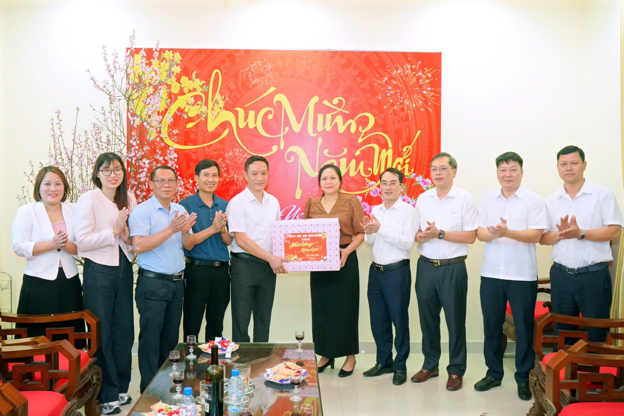 Lãnh đạo xã Vũ Thư thăm, chúc Tết và động viên các lực lượng trực Tết Bính Ngọ 2026