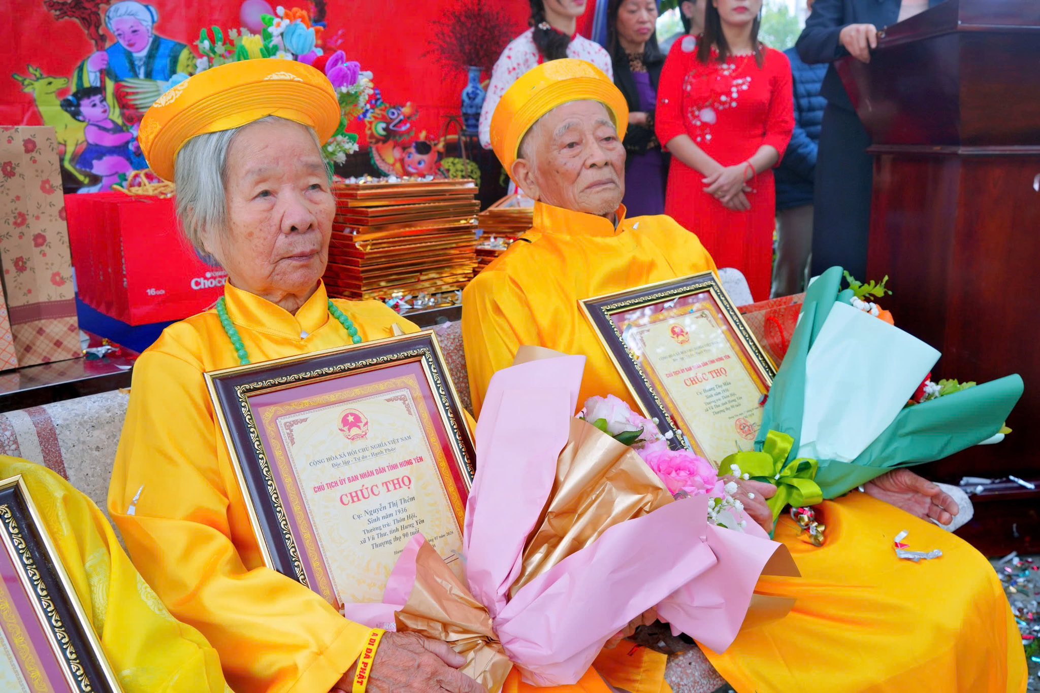VŨ THƯ: RỘN RÀNG KHÔNG KHÍ LỄ MỪNG THỌ TẠI 33 CƠ SỞ THÔN ĐẦU XUÂN MỚI
