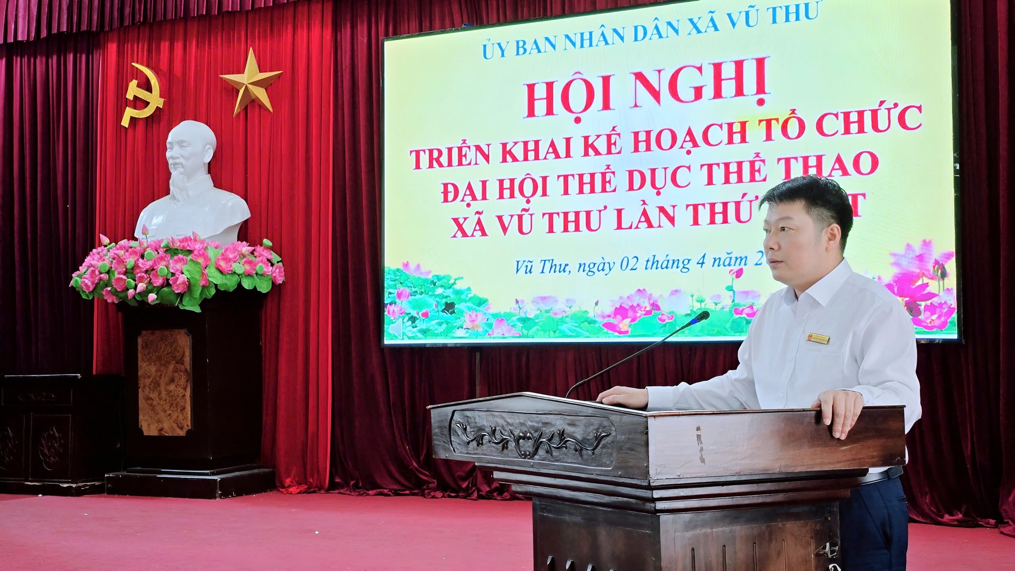 VŨ THƯ: TRIỂN KHAI KẾ HOẠCH TỔ CHỨC ĐẠI HỘI THỂ DỤC THỂ THAO LẦN THỨ I, NĂM 2026