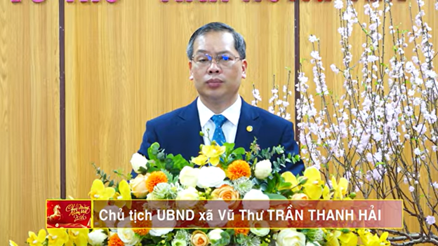 Phát biểu chúc Tết của Chủ tịch Ủy ban nhân dân xã Vũ Thư nhân dịp năm mới