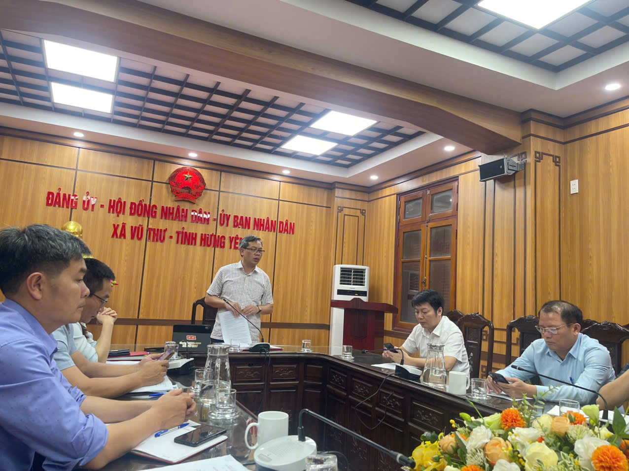 XÃ VŨ THƯ HỌP BAN BIÊN TẬP, NÂNG CAO HIỆU QUẢ HOẠT ĐỘNG CỔNG THÔNG TIN ĐIỆN TỬ