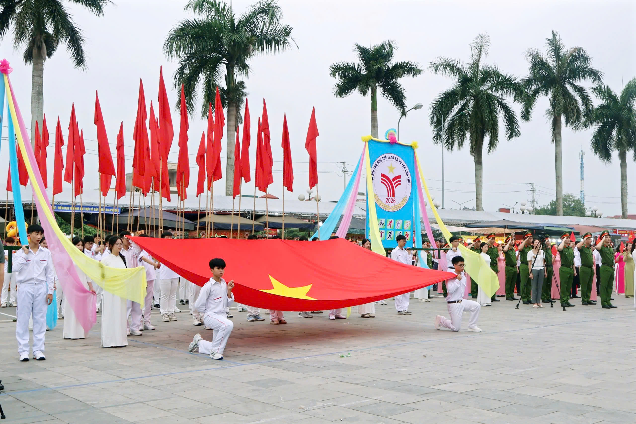 Đại hội Thể dục Thể thao xã Vũ Thư lần thứ I, năm 2026 – Khí thế mới, động lực mới, thành công mới!