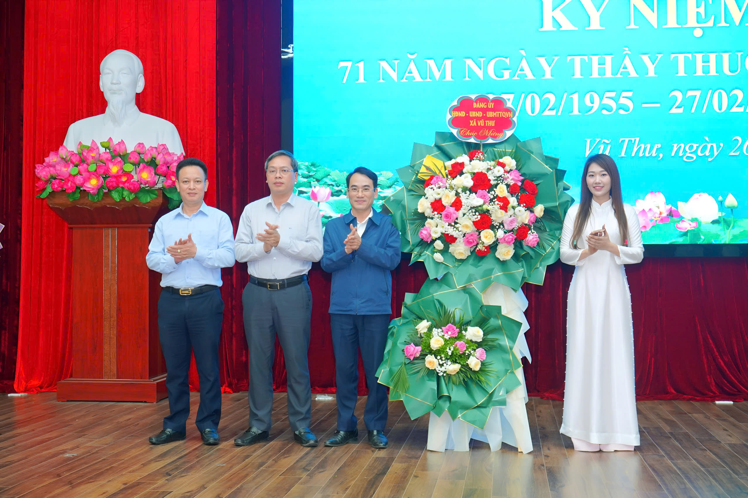 TRẠM Y TẾ XÃ VŨ THƯ KỶ NIỆM 71 NĂM NGÀY THẦY THUỐC VIỆT NAM (27/2/1955 – 27/2/2026)