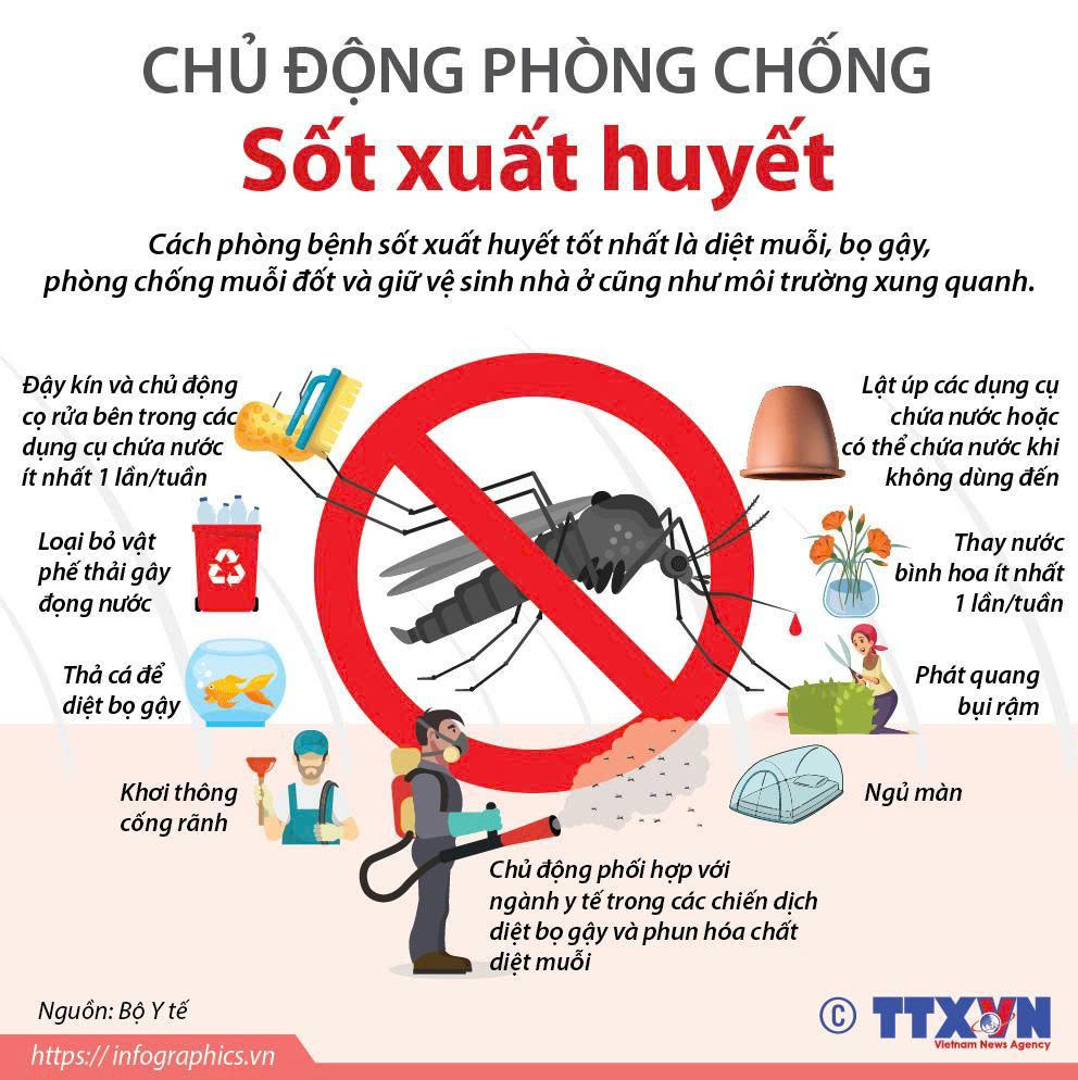 TRẠM Y TẾ XÃ VŨ THƯ TÍCH CỰC TUYÊN TRUYỀN PHÒNG, CHỐNG SỐT XUẤT HUYẾT TRÊN ĐỊA BÀN